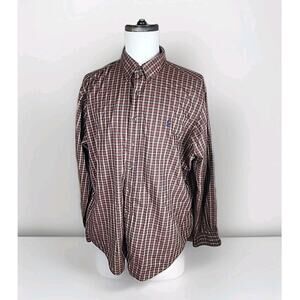 Polo Ralph Lauren Classic Fit Red Plaid Button Down Shirt Men’s Size 2XL